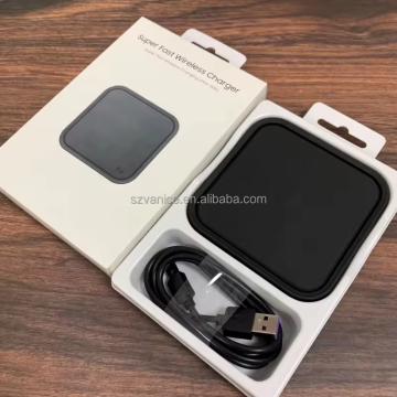 Pad Charger Nirkabel Fast 15W Asli untuk Samsung EP-P2400 Galaxy S23 S22 S21