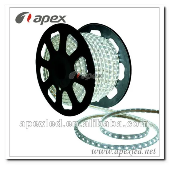 SMD3528 60leds/m 230V LED flexible strip IP68 with CE&RoHS