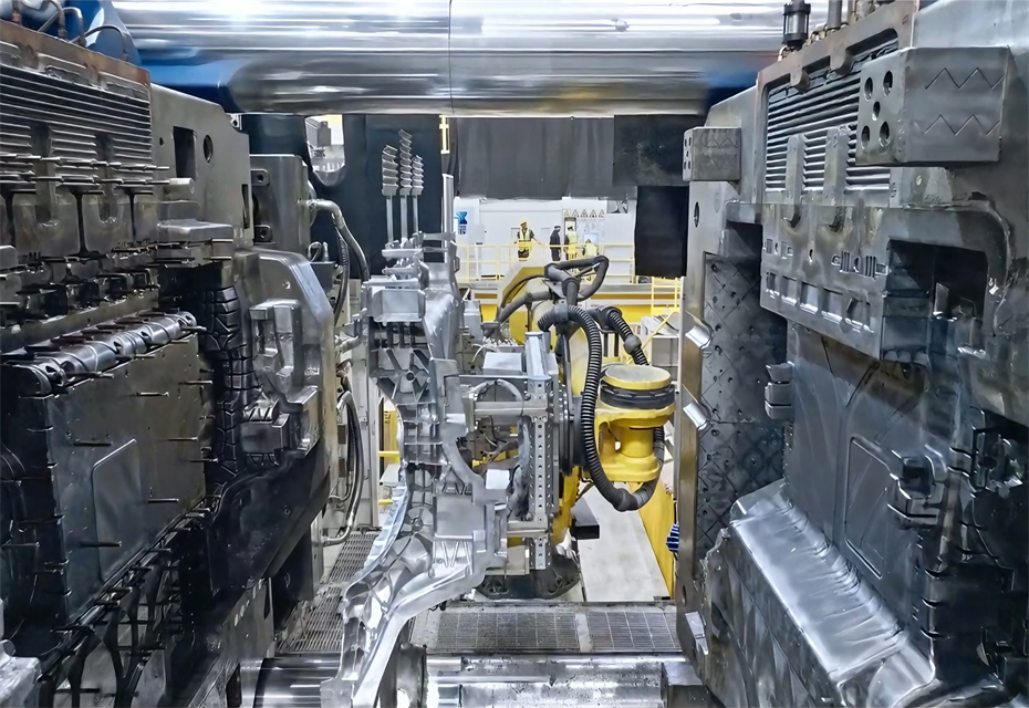 automated die Casting production line