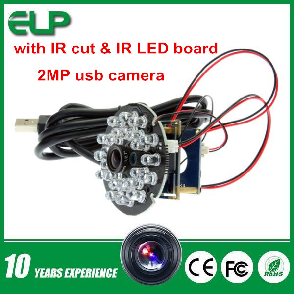 Mini 2MP HD Endoscope USB CMOS Infrared Camera Module for Linux Android