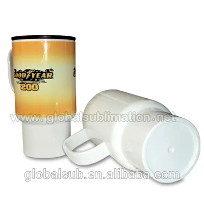 Sublimation blank plastic cup Travel mug