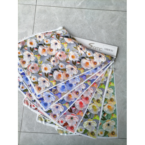 2025 NEW FASHION DIGITEL PRINT POLYESTER WOVEN FABRIC