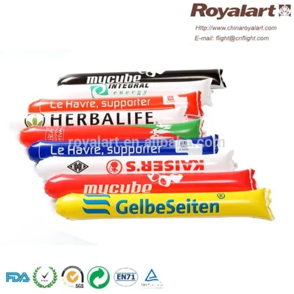 Inflatable thunder stick, thunderstix