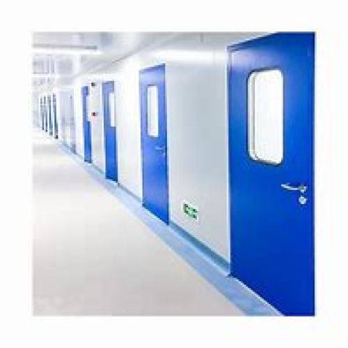 GMP fireproof HPl steel clean room hospital door