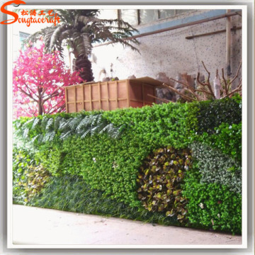 Different style plastic green wall artificial plants wall for wall decoration