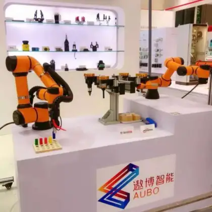 AUBO i3 Collaborative Robot with 6-Axis Arm for Pick and Place Tasks