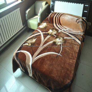 R-10 5kg 200X240cm Korean Style Quality Raschel Blanket, Made of 100% Polyester