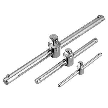 1/2 "," 3/8 ", dan" 1/4 "CRV Chrome Surface Spanner Wrench, Rod Driver, dan Sliding T-Bar Alat Set