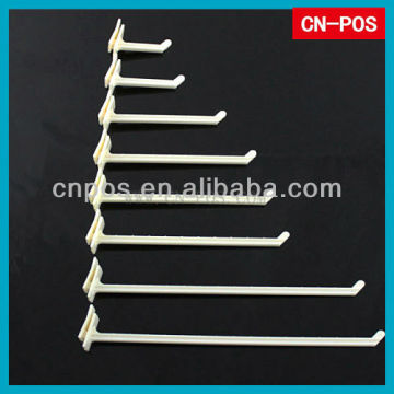 supermarket display one pole hook for pegboard holding