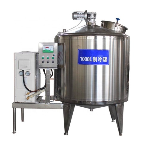 Stainless Steel Milk Cooling Storage Tank