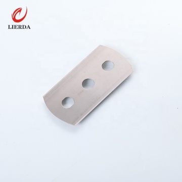 43x22mm Round Head Three-Hole Disc Sampler Blade for Weight Meter