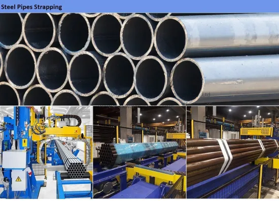 Precision Steel Strap Wrapping Equipment for Steel Pipes