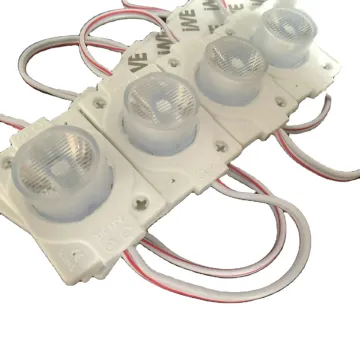 12V Waterproof SMD 3030 LED Module with Large Lens - Side View Light