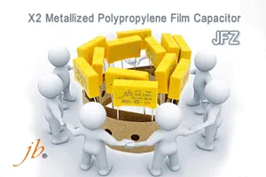 JFZ - X2 Metallized Polypropylene Film Capacitor (310VAC)