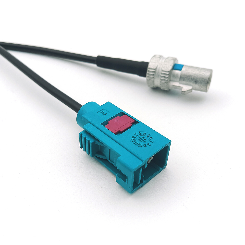 Universal Fakra Female to Waterproof Fakra Male Cable