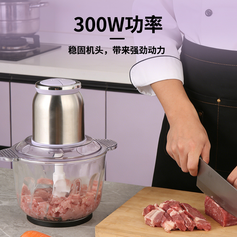 Stainless Steel Head Food Processor