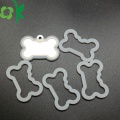 Silicone Dog Tag Peredam Glow in the Dark