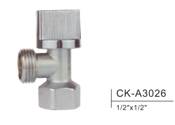Brass angle valve CK-A3026 1/2"x1/2"
