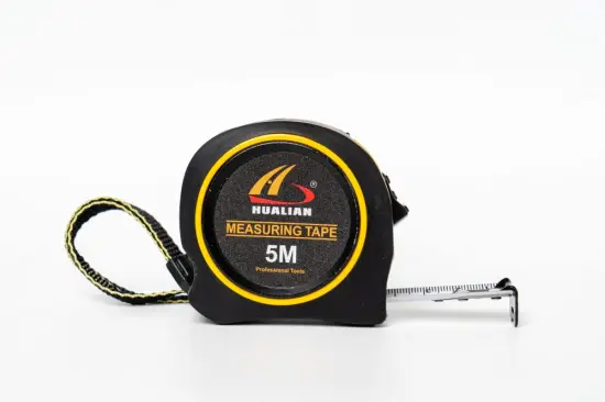 rubber case 10m steel tape measure with logo