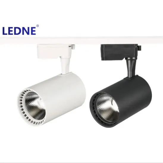 Aluminum Housing 30W COB LED Track Light: Energy-Saving, Eye-Protective, Modern Rail Lighting with Adjustable Beam Angle