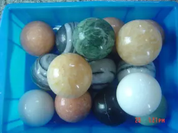 stone eggs