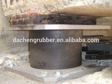 Earthquake protection rubber bearings