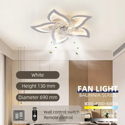 Modern Ceiling Fan with LED Light - Fandelier Ceiling Fan Light