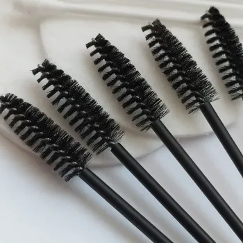 Pink Disposable Mascara Wand Lash Cleaning Brush for Eyelash Extensions
