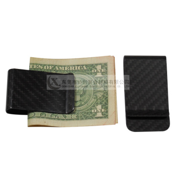 100% carbon fiber money clip bill clip