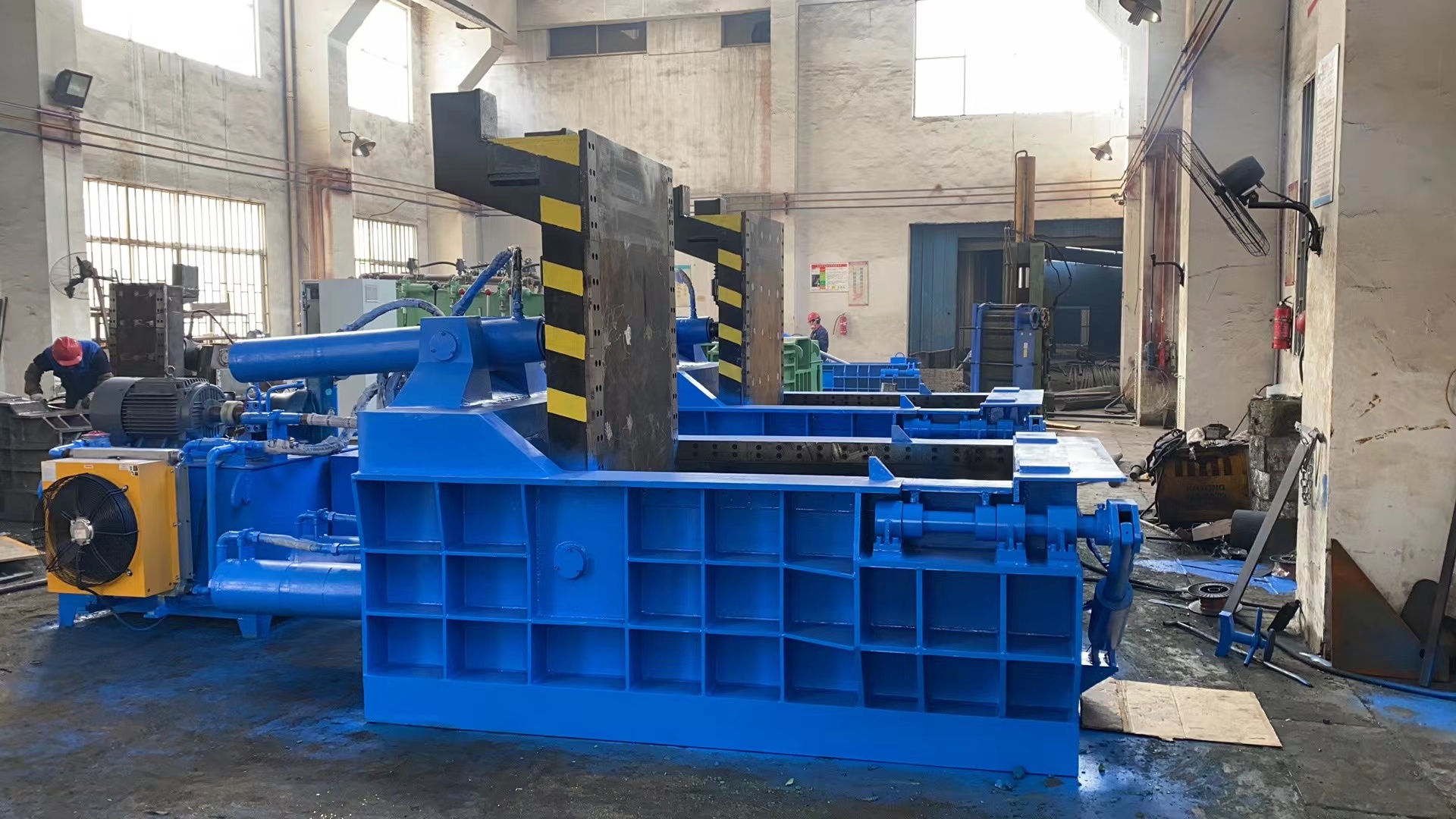 máquina de prensa de barra de desecho hidráulico