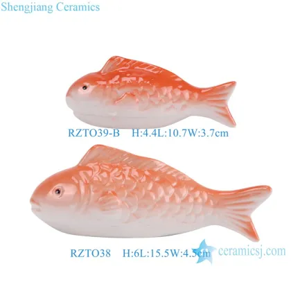 Jingdezhen High-Quality Goldfish Ceramic Decoration