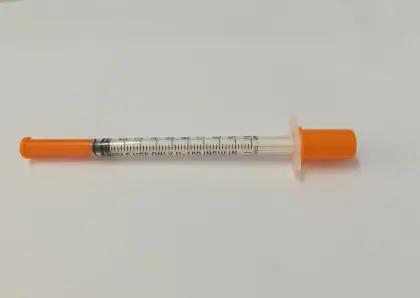 Disposable Insulin Syringe 1cc