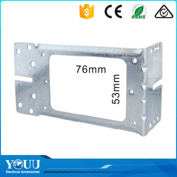 YOUU Hot New Products For 2016 Galvanized Steel Right Angle Corner Mounting Bracket 20PK