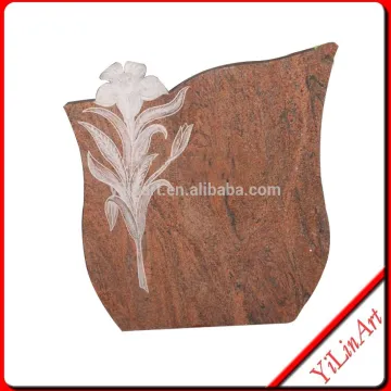 Red Granite tombstone,Cheap Stone Tombstone Carving