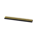 Encabezado femenino de 2.0 mm Tres filas rectas