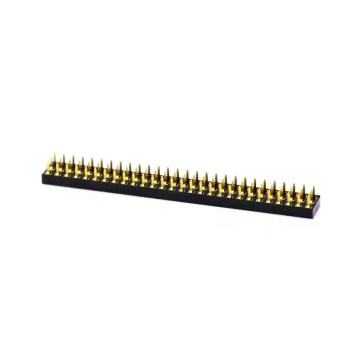 Encabezado femenino de 2.0 mm Tres filas rectas