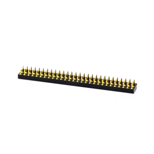 Encabezado femenino de 2.0 mm Tres filas rectas