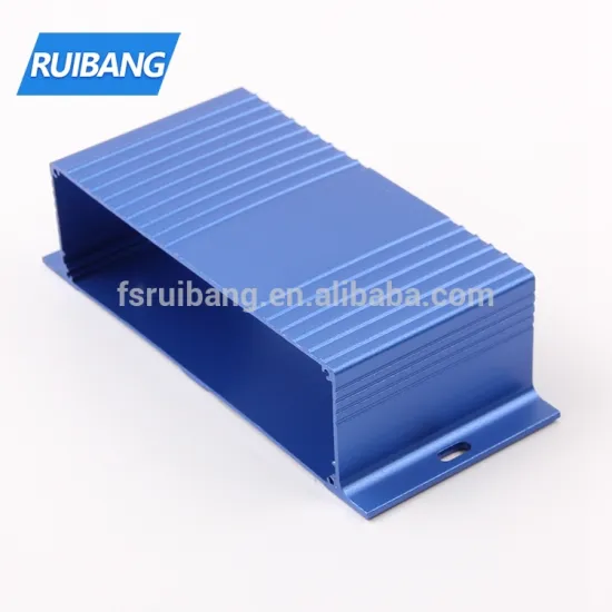 Wholesale custom made square anodized pcb extruded aluminum custom extruded aluminum pcb enclosure