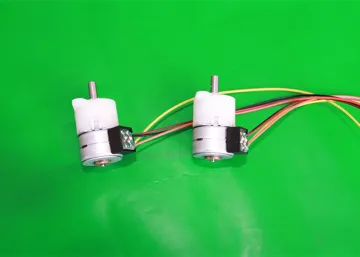 15BYHJ geared pm stepper motor/ step angle 18° with POM gearbox