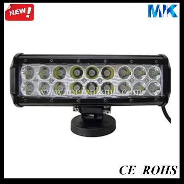 54W 3780 LM  9-32V off road led light bar For Trucks off road vehicles