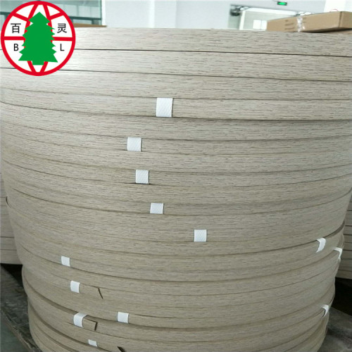 Precio barato laminado de madera del pvc / abs preencolado de bandas de borde