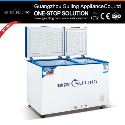 Double temperature two cabinet commercial/meat freezer BCD-196A