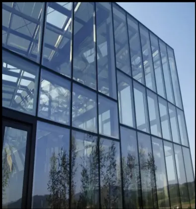 Durable Aluminum Curtain Wall for Exterior Use