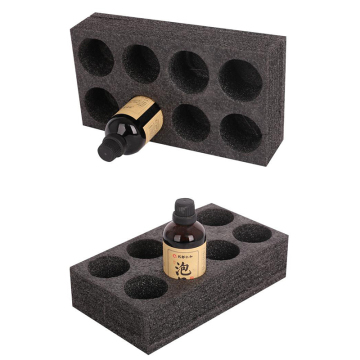 OEM Custom Die Cut Epe Foam Insert for Essential Oil Glass Bottles