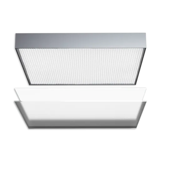 Hlinear LXX100-M-VI-480 Virgo Series Constellation LED Panel Light 40W Square LED Panel light Indoor Ceiling Lamp for Home Shop