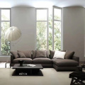 Diseño simplista elegantes sofás de estilo italiano