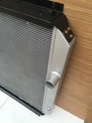 PC650 excavator water cooling radiator