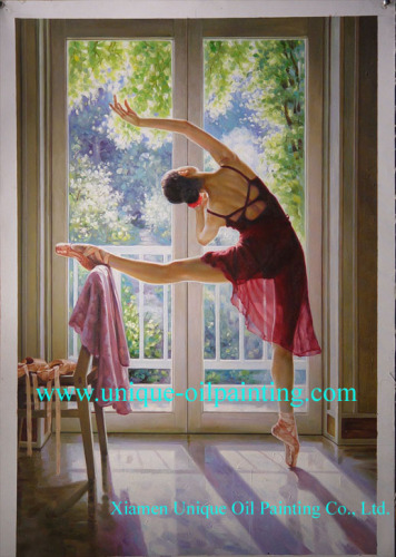 Oil Painting, Ballet Oil Painting, Oil Painting Reproduction