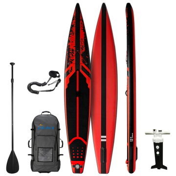 14 ft Inflatable Racing SUP Board - New Design Paddle Board for SUP Races