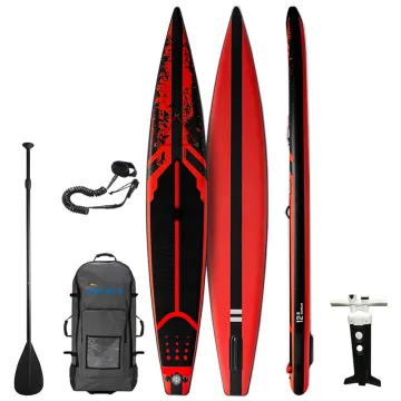 14 ft Inflatable Racing SUP Board - New Design Paddle Board for SUP Races